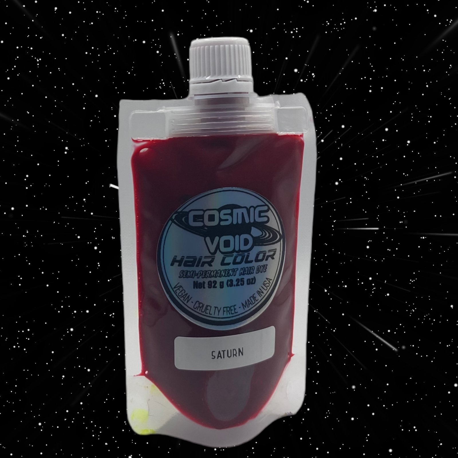 LITHIUM - UV REACTIVE Red Orange Semi Permanent Hair Dye — Cosmic Void